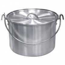 Котел алюминиевый с крышкой 4.8 л, Tramp