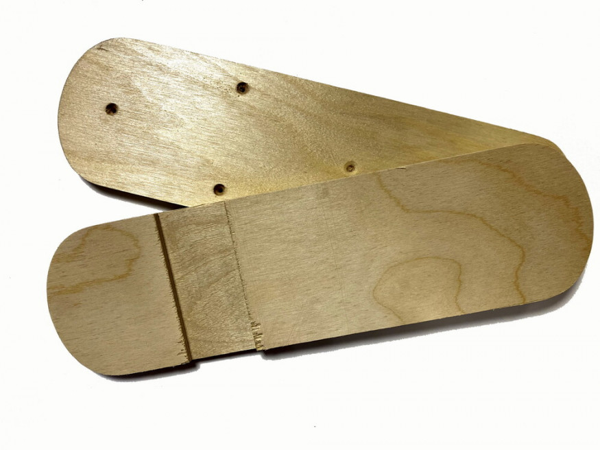 Лыжи Лесные, дерево, длина 185 см, ширина 110 мм