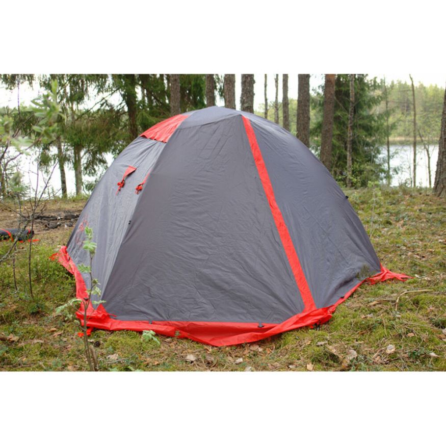 Палатка Tramp Peak 2 v2, серый