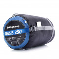Спальный мешок OASIS 250 -3С синий, правый, King Camp