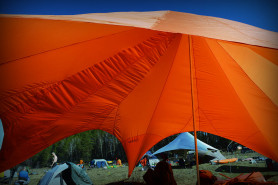 Тент ЗВЕЗДА, вольный ветер
