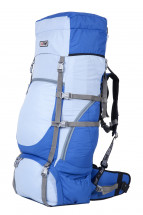 Рюкзак туристический Хальмер 1, с латами, синий-голубой, 100 л, ТАЙФ