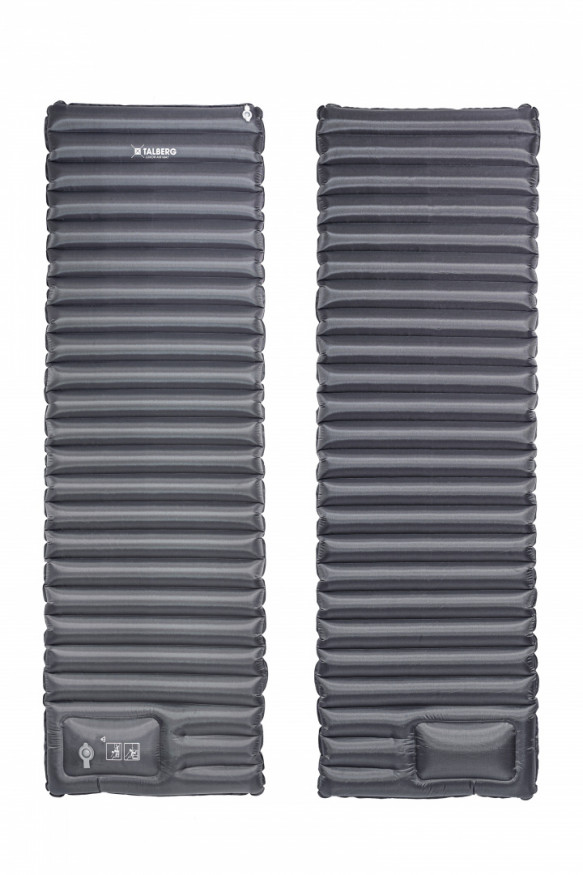 Коврик надувной LUXOR AIR GREY MAT, 185 х 60 х 8 см, TALBERG