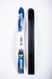 Лыжи ОХОТНИК, дерево-пластик, длина 165 см, ширина 15 см