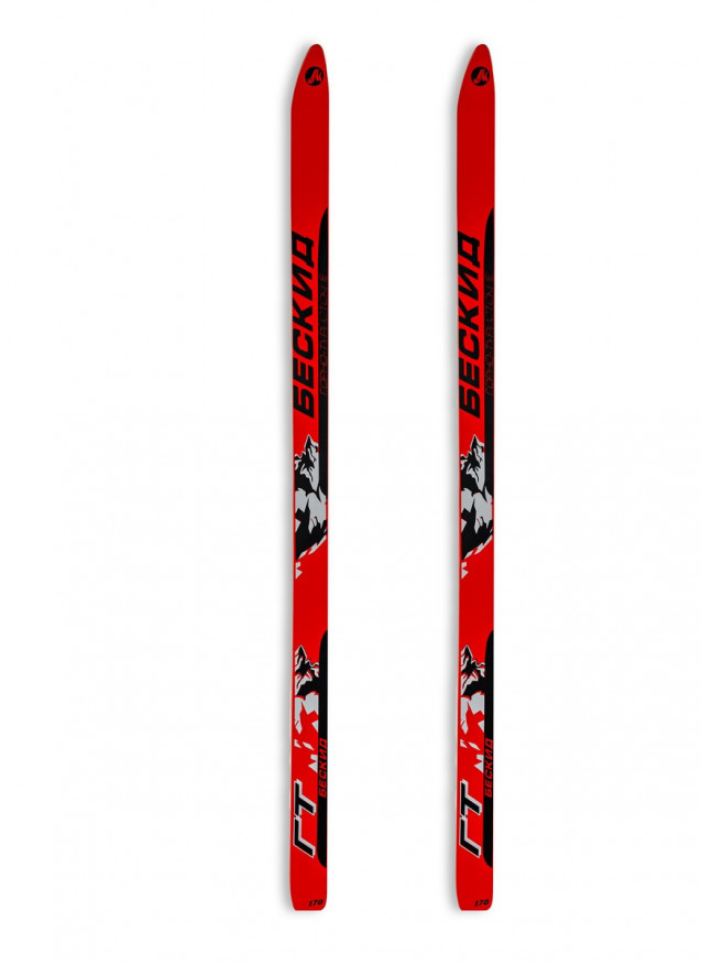 Лыжи туристические БЕСКИД, береза, ясень, длина 180 см