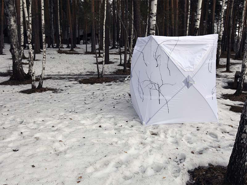 Охотничья засидка &amp;quot;Хант&amp;quot; Люкс Зима