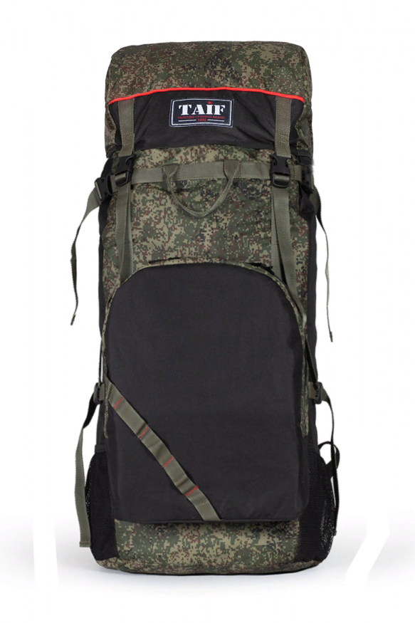 Рюкзак туристический Турист Лайт 4, ПВХ 600, цифра/черный, 120 л, ТАЙФ