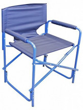 Кресло складное синее  58,5х45х82,5 см, Следопыт